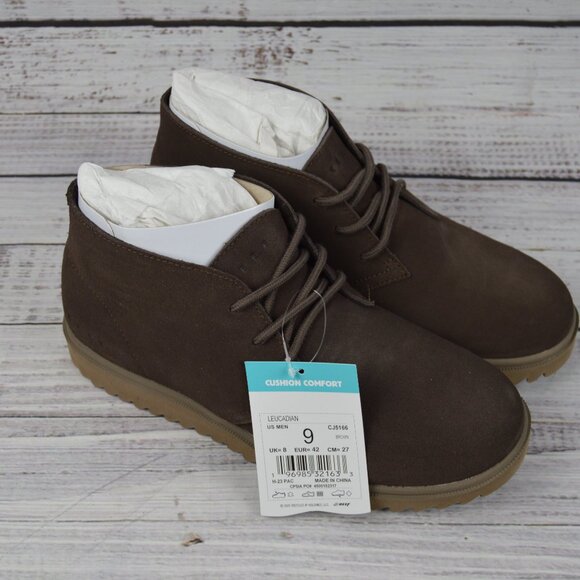REEF MENS LEUCADIAN CHUKKA BOOTS LIGHTWEIGHT SIZE 9 BROWN NWB - Picture 2 of 16